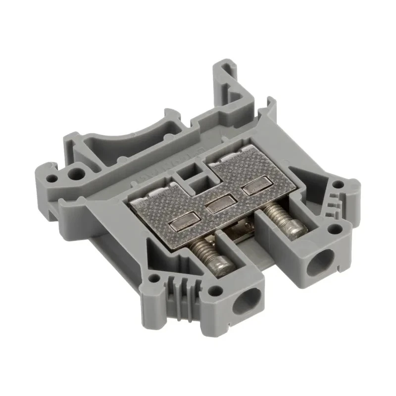 Phoenix Contact Feed Through Terminal Block UK 10 Series Grey, 1-Level, Screw Termination, 800V, 57A 3005015