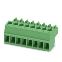 Phoenix Contact MC 1.5/8-ST-3.5 Series Pluggable Terminal Block, 8-Contact, 3.5 mm Pitch, 1 Row 1840421
