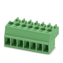 Phoenix Contact MC 1.5/7-ST-3.5 Series Pluggable Terminal Block, 7-Contact, 3.5 mm Pitch, 320V, 8A, Polyamide Housing 1840418