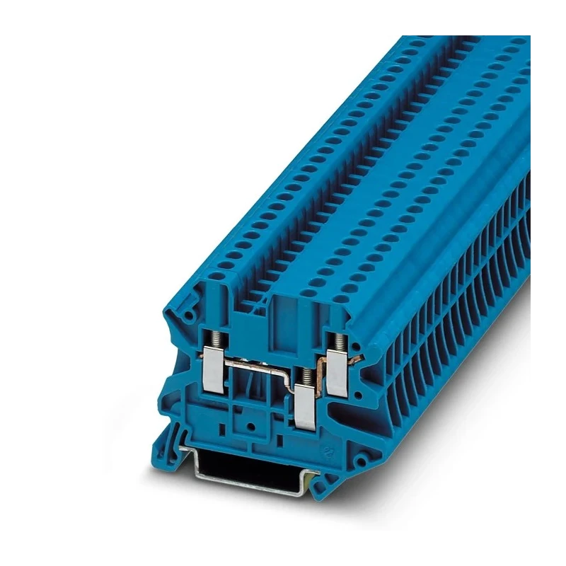 Phoenix Contact Feed Through Terminal Block Blue 2.5mm² 1-Level Screw Termination 500V 24A 3044526