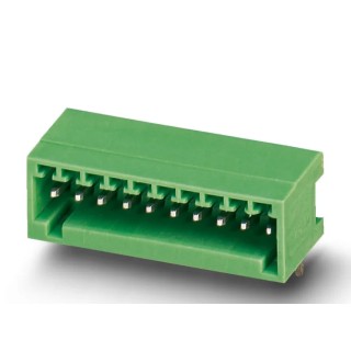 Phoenix Contact MC 0.5/10-G-2.5 Series Pluggable Terminal Block, 10-Contact, 2.5 mm Pitch, 1 Row, 4A, 320V 1881529