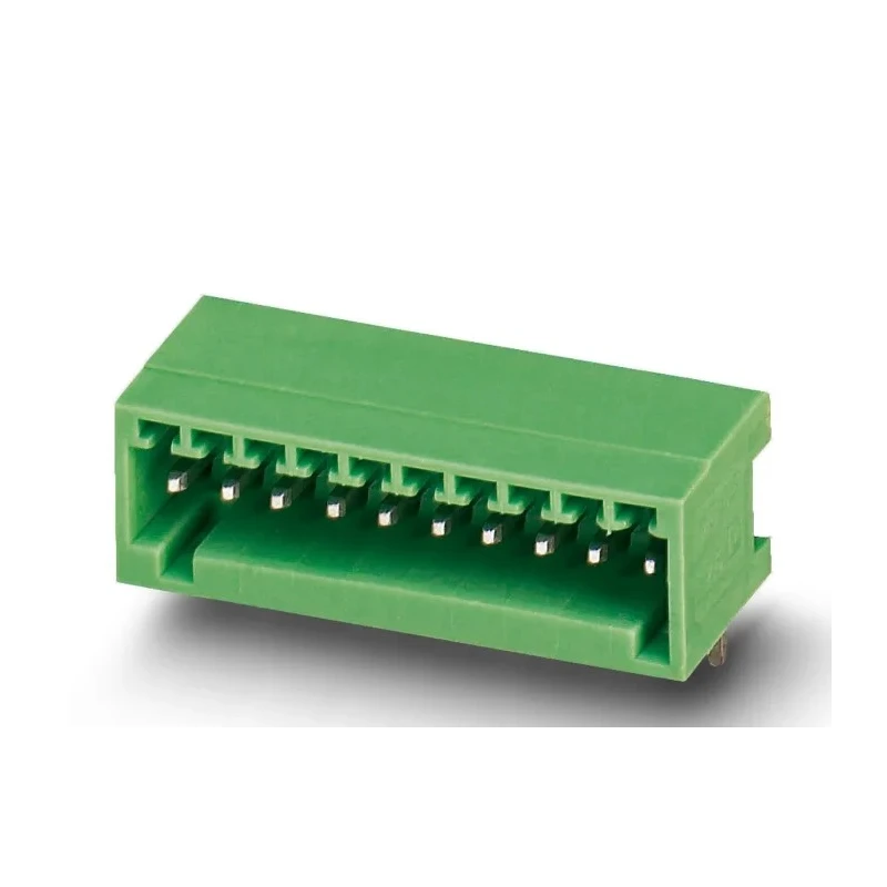 Phoenix Contact MC 0.5/10-G-2.5 Series Pluggable Terminal Block, 10-Contact, 2.5 mm Pitch, 1 Row, 4A, 320V 1881529