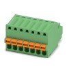Phoenix Contact FK-MC 0.5/7-ST-2.5 Series Pluggable Terminal Block, 7-Contact, 2.5 mm Pitch, 4A Current, Female 1881370