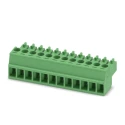 Phoenix Contact MC 1.5/12-ST-3.5 Series Pluggable Terminal Block 12-Contact 3.5 mm Pitch 320V 8A Green 1840463