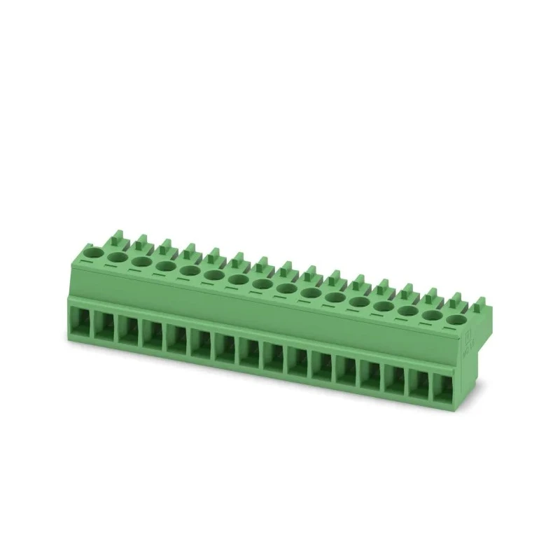 Phoenix Contact MC 1.5/16-ST-3.5 Series Pluggable Terminal Block 16-Contact, 3.5 mm Pitch, 8A, Polyamide Housing 1840502