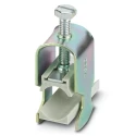 Phoenix Contact Silver Steel Barrier Strip Cable Clamp 26 mm Max Bundle Diameter, Screw Fixing, 22mm x 24mm x 81mm 3240253