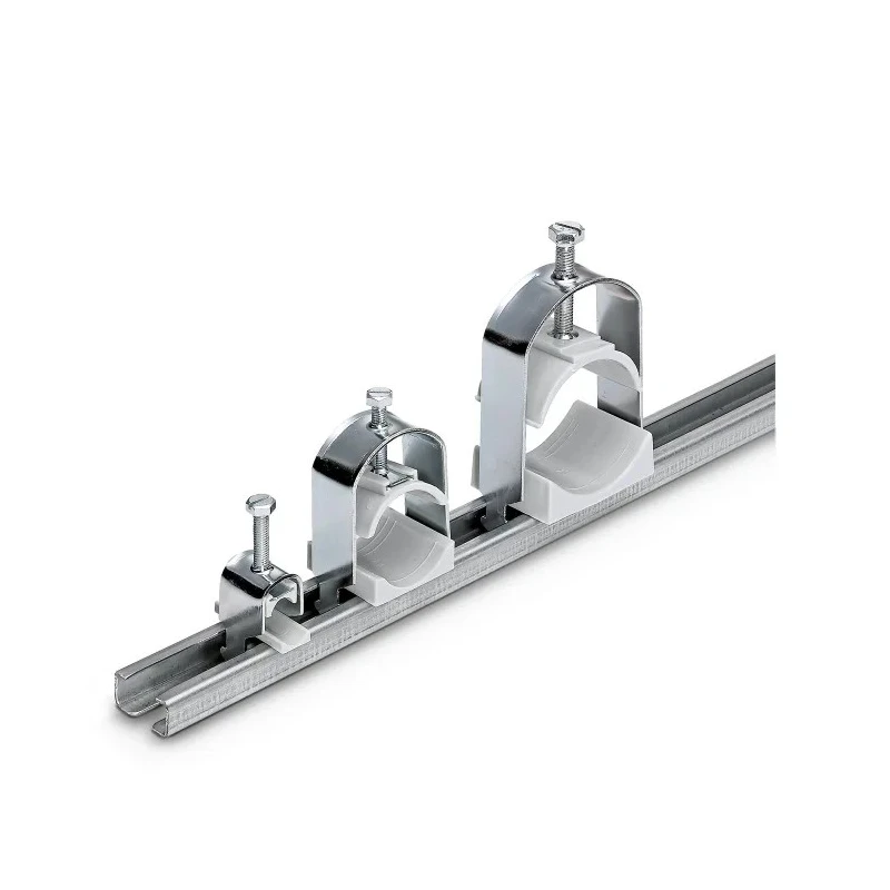 Phoenix Contact Silver Steel Barrier Strip Cable Clamp 26 mm Max Bundle Diameter, Screw Fixing, 22mm x 24mm x 81mm 3240253