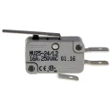 RS Pro Long Straight Lever Micro Switch, Quick Connect Terminal, 16A, 250 V ac, SPCO 804-6203