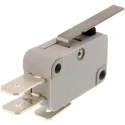 RS Pro Long Straight Lever Micro Switch, Quick Connect Terminal, 16A, 250 V ac, SPCO 804-6203