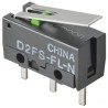 Omron Ultra Subminiature Hinge Lever Micro Switch PCB Terminal 100mA 600V AC 6V DC SPST IP40 D2FS-FL-N