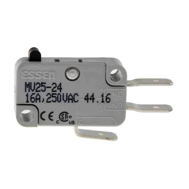 RS PRO Plunger Micro Switch Quick Connect Terminal 16A 250 V AC SPCO 804-6209