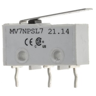 RS PRO Lever Subminiature Micro Switch, Solder Terminal, 2A, 250 V ac, SPST 804-6278