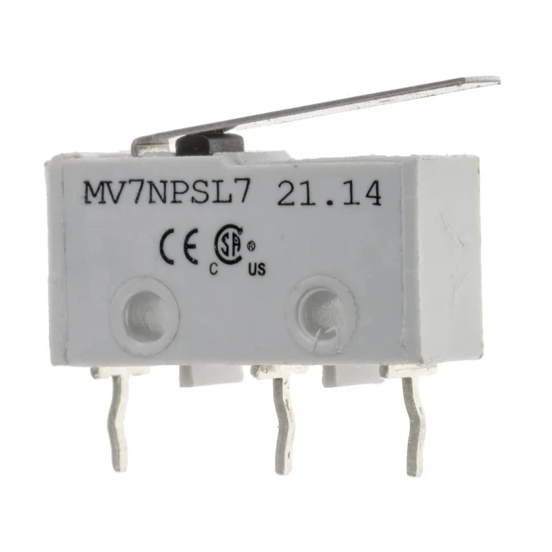 RS PRO Lever Subminiature Micro Switch, Solder Terminal, 2A, 250 V ac, SPST 804-6278
