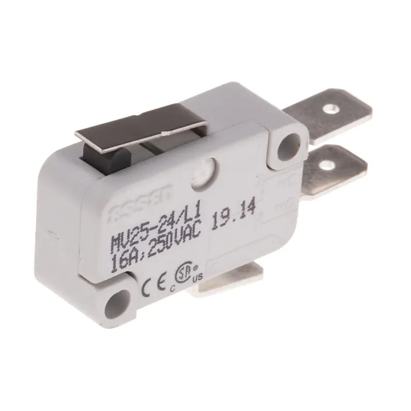 Panasonic Micro Switch Short Lever Quick Connect Terminal 16A 250V AC SPCO 804-6225