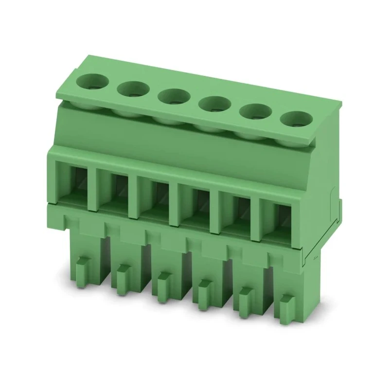 Phoenix Contact Pluggable Terminal Block MCVR 1.5/6-ST-3.81 Series 6-Contact, 3.81 mm Pitch, 1 Row 1827169