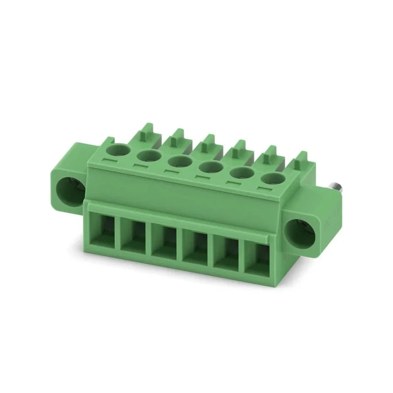 Phoenix Contact Pluggable Terminal Block MC 1.5/6-STF-3.81 Series, 6-Contact, 3.81 mm Pitch, 1 Row, 320 V, 8 A 1827745