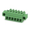 Phoenix Contact Pluggable Terminal Block MC 1.5/6-STF-3.81 Series, 6-Contact, 3.81 mm Pitch, 1 Row, 320 V, 8 A 1827745