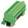 Phoenix Contact DIN Rail Connector MCVK 1.5/16-G-3.81 Series Green Modular 16 Positions 1.5mm² Screw Termination 1832879
