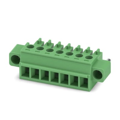 Phoenix Contact MC 1.5/7-STF-3.81 Series Pluggable Terminal Block, 7-Contact, 3.81 mm Pitch, 1 Row 1827758