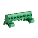 Phoenix Contact COMBICON UMSTBVK Series DIN Rail Connector Green 16 Positions 2.5mm² Screw Termination 12A 320V 1788253