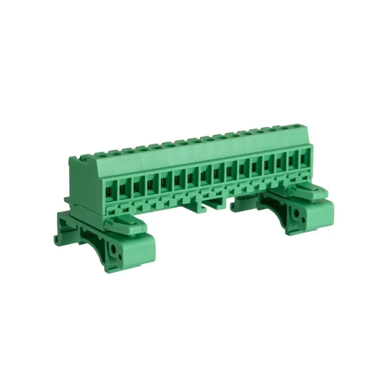 Phoenix Contact COMBICON UMSTBVK Series DIN Rail Connector Green 16 Positions 2.5mm² Screw Termination 12A 320V 1788253