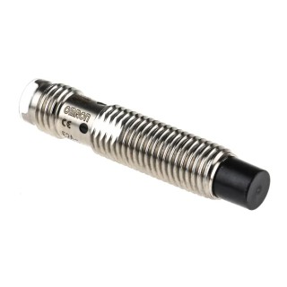 Omron Threaded Barrel Inductive Proximity Sensor, M8 Thread Size, PNP Output, 24V DC, 4 mm Detection E2A-S08KN04-M5-B1