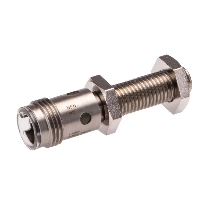 Omron Threaded Barrel Inductive Proximity Sensor M8 NPN 24V dc 2 mm Detection 240 V ac 32 V dc 200mA E2A-S08KS02-M1-C1