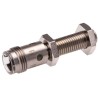 Omron Threaded Barrel Inductive Proximity Sensor M8 NPN 24V dc 2 mm Detection 240 V ac 32 V dc 200mA E2A-S08KS02-M1-C1
