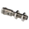 Omron Threaded Barrel Inductive Proximity Sensor M8 PNP 24V DC 2mm Detection 240V AC 32V DC 200mA E2A-S08KS02-M1-B2