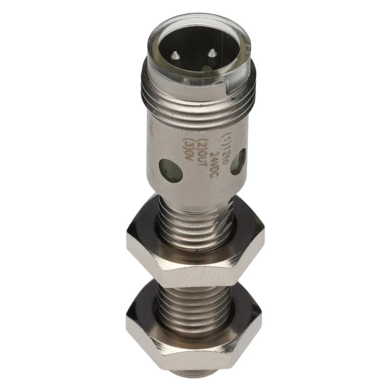 Omron Threaded Barrel Inductive Proximity Sensor M8 PNP 24V DC 2mm Detection 240V AC 32V DC 200mA E2A-S08KS02-M1-B2