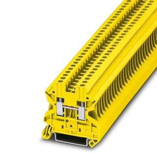 Phoenix Contact Feed Through Terminal Block Yellow 5.2mm² 1-Level Screw UT 2.5 YE 3045059