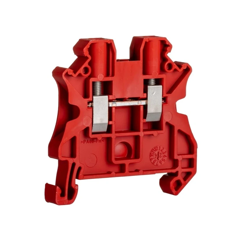 Phoenix Contact Feed Through Terminal Block Red 4mm² 1-Level Screw 32A 1kV UT 4 RD 3045127