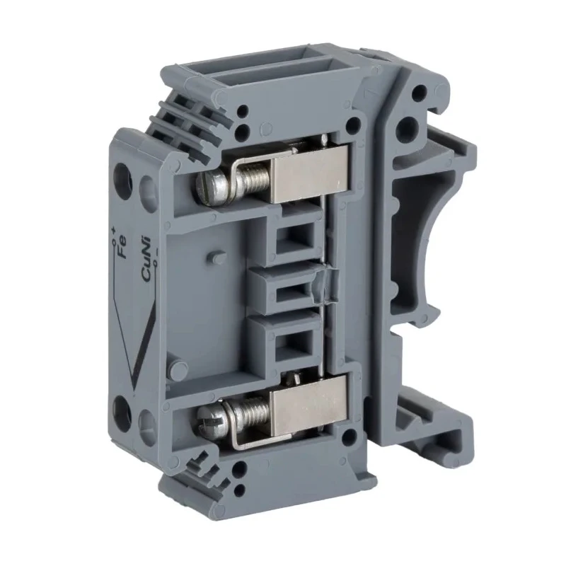Phoenix Contact Thermoelectric Voltage Terminal Block Grey, 1-Level, Screw, 2 Positions, 400V, 1A, MTKD-FE/CUNI 3100046