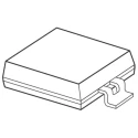 onsemi Infrared Photodiode 65° Reception Angle Surface Mount PLCC 2L Package QSB34CGR