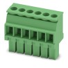 Phoenix Contact Pluggable Terminal Block 6-Contact, 3.5 mm Pitch, 8A Current, Polyamide Housing, Female Connector 1862894