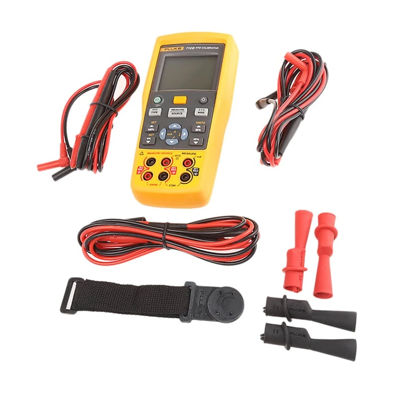Fluke Temperature Calibrator 0.01% Accuracy -250°C to 2500°C Mini Thermocouple Plug Battery Powered Fluke-712B AR