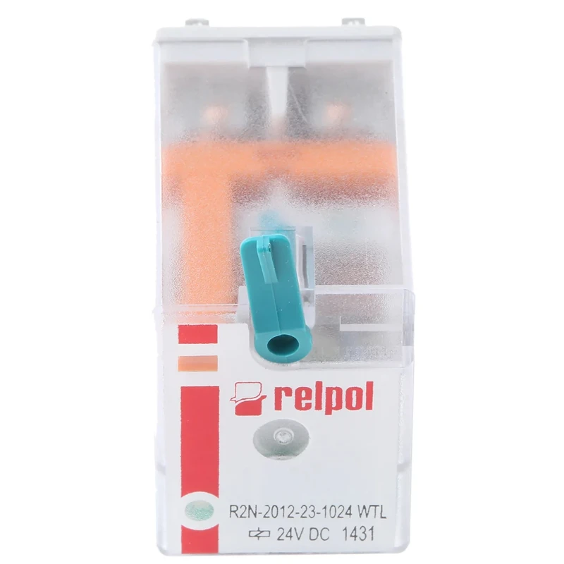 Relpol Surface Power Relay 24V Coil 12A Switching Current DPDT R2N-2012-23-1024-WTL