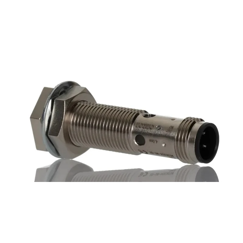 Omron Threaded Barrel Inductive Proximity Sensor M12 PNP 24V DC 4 mm Detection 200mA E2B-M12KS04-M1-B1