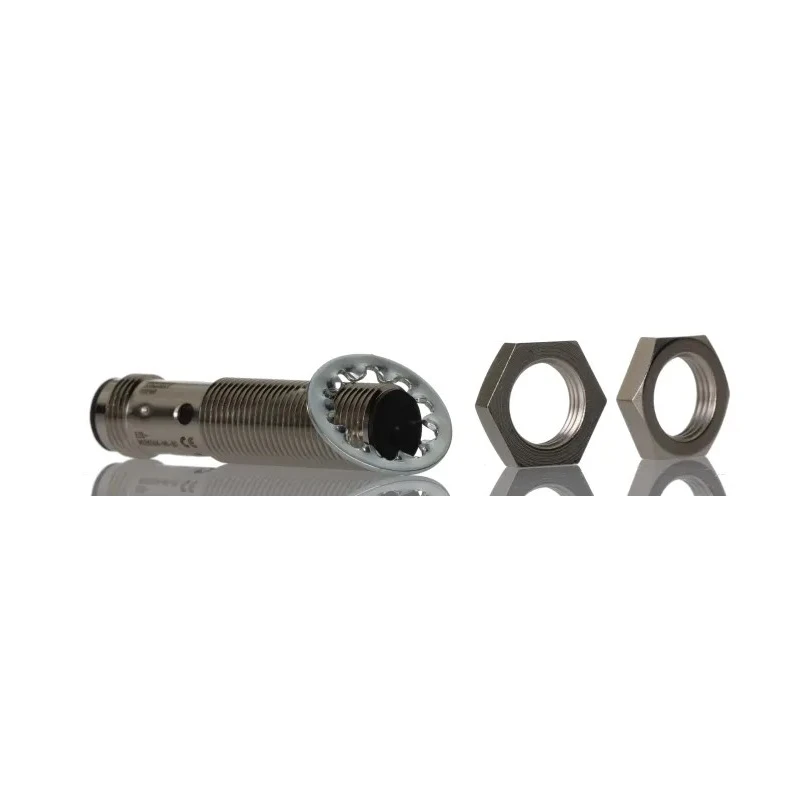 Omron Threaded Barrel Inductive Proximity Sensor M12 PNP 24V DC 4 mm Detection 200mA E2B-M12KS04-M1-B1