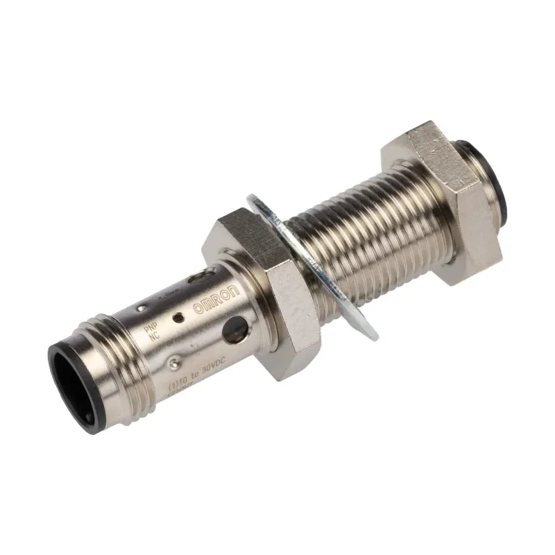 Omron Threaded Barrel Inductive Proximity Sensor M12 PNP 24V DC 4mm Detection Range E2B-M12KS04-M1-B2