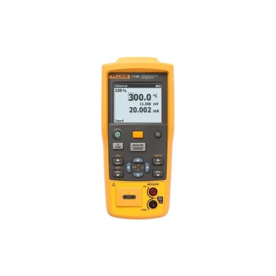 Fluke Thermocouple Temperature Calibrator, Battery Powered, ±0.010% Accuracy, Max Temp 1820°C Fluke-714B