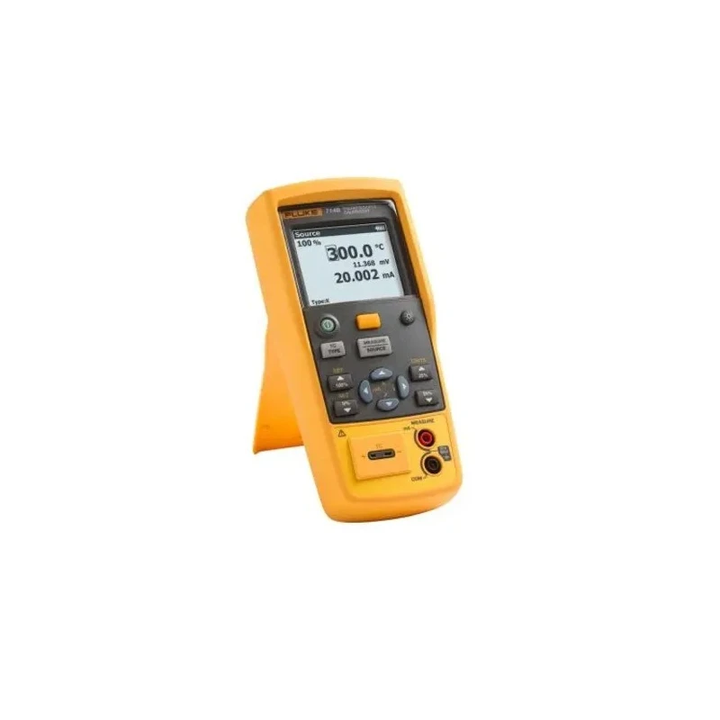 Fluke Thermocouple Temperature Calibrator, Battery Powered, ±0.010% Accuracy, Max Temp 1820°C Fluke-714B