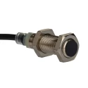 Omron Threaded Barrel Inductive Proximity Sensor M12 NPN 24V DC 4mm Detection Brass Housing E2B-M12KS04-WP-C1 2M