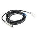 Omron Threaded Barrel Inductive Proximity Sensor M12 4 mm Detection 30 V dc PNP Output E2B-M12KS04-WP-B1 2M