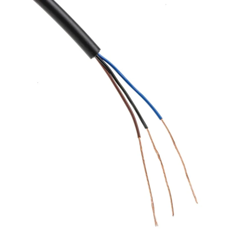 Omron Threaded Barrel Inductive Proximity Sensor M12 4 mm Detection 30 V dc PNP Output E2B-M12KS04-WP-B1 2M