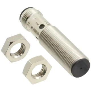 Omron Threaded Barrel Inductive Proximity Sensor M12 NPN 24V dc 4mm Detection 200mA E2B-M12KS04-M1-C1