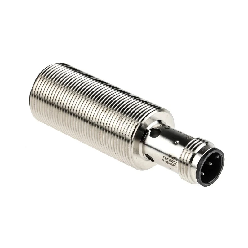 Omron Threaded Barrel Inductive Proximity Sensor M18 8mm Detection Range 24V DC 200mA Output NPN E2B-M18KS08-M1-C1