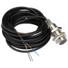 Omron Threaded Barrel Inductive Proximity Sensor M18 8mm Detection Range PNP Output 24V DC 200mA E2B-M18KS08-WP-B1 5M