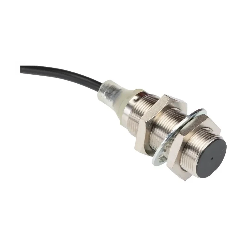 Omron Threaded Barrel Inductive Proximity Sensor M18 8mm Detection Range PNP Output 24V DC 200mA E2B-M18KS08-WP-B1 5M