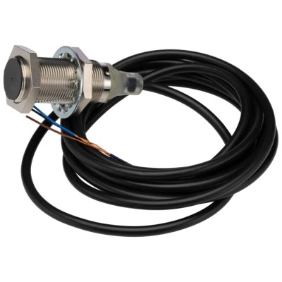 Omron Threaded Barrel Inductive Proximity Sensor M18 8 mm Detection Range PNP Output 24V DC 200mA E2B-M18KS08-WP-B1 2M
